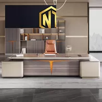 Bàn lãnh đạo có đèn led hình ngôi sao cao cấp